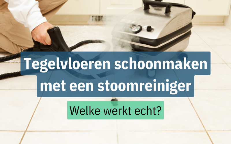 natuursteen schoonmaken met stoomreiniger